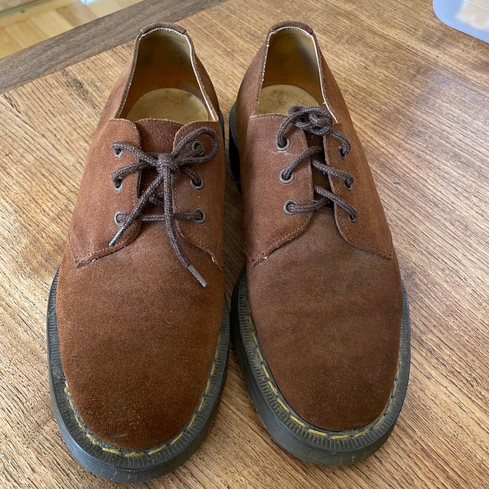 Dr.Martens “The Original” suede Oxfords shoes